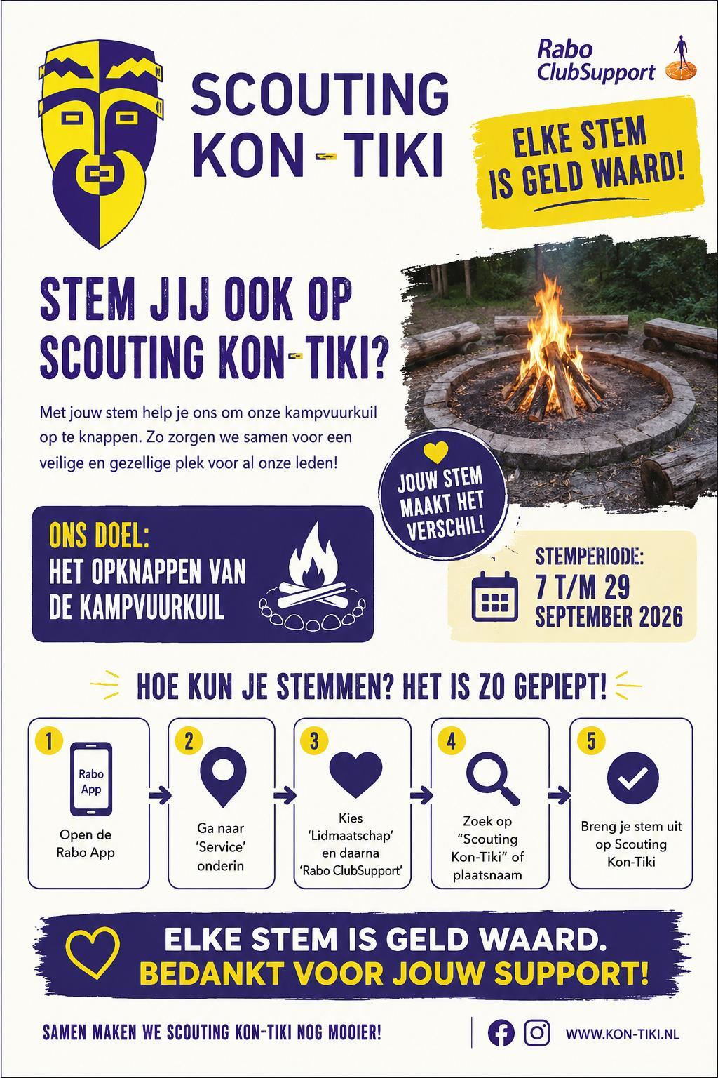Wij doen mee met de rabo clubactie